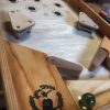 Jeu de flipper en bois 40x25cm gravé – Image 2